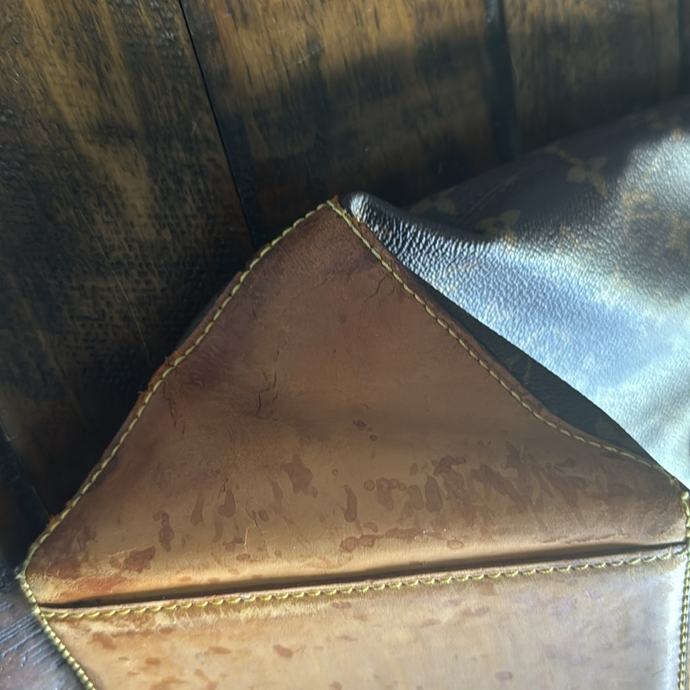 Louis Vuitton Brown Monogram Shoulder Bag - Picture 7 of 10